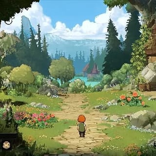 2D pixel art adventure RPG