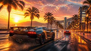 Luxury car