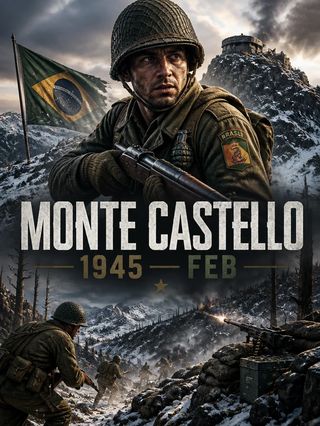 Monte Castello 1945 - FEB