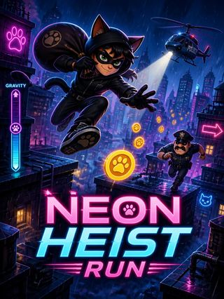 Neon Heist Run