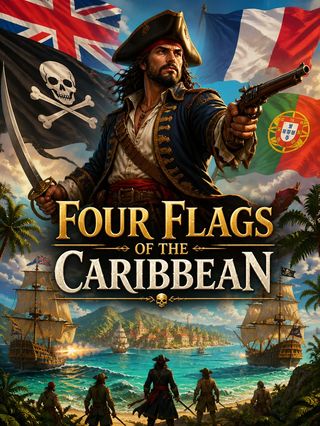 Four Flags of the Caribbean