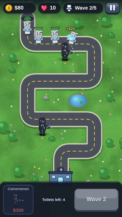 Toilet Tower Defense