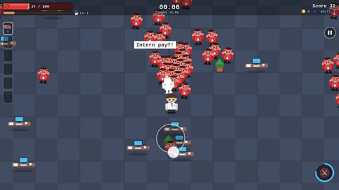 Tired Worker: Office Roguelike