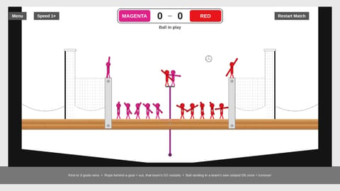 Stick Volley