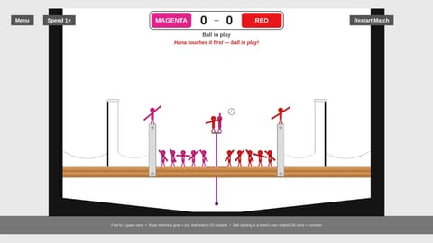 Stick Volley