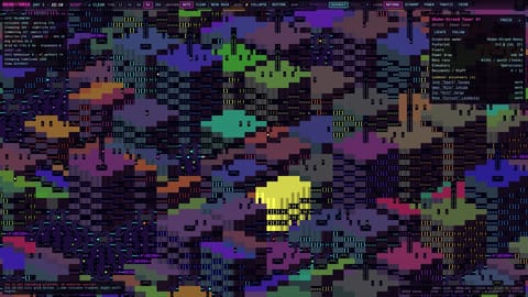 NEON//GRID - ASCII Metropolis