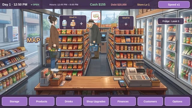 Cozy Grocery Store