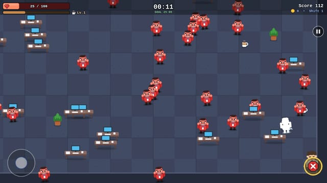 Tired Worker: Office Roguelike