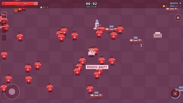 Tired Worker: Office Roguelike