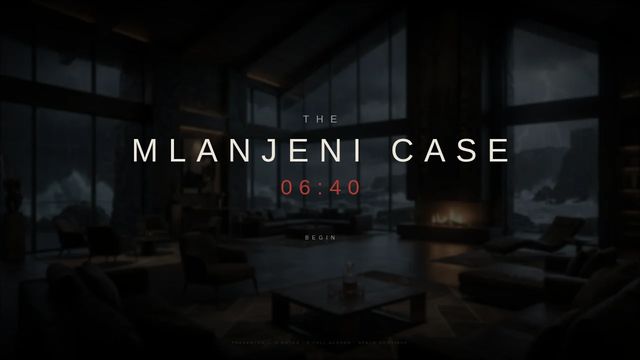 THE MLANJENI CASE: 06:40