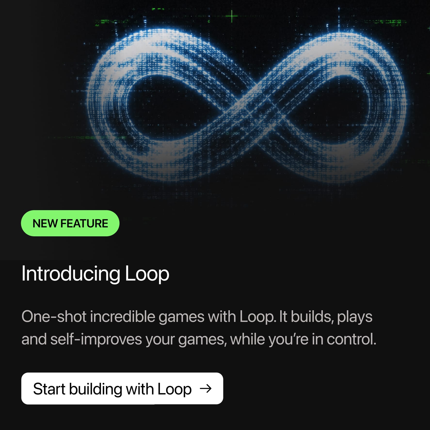 Loop — one-shot incredible games in Tesana